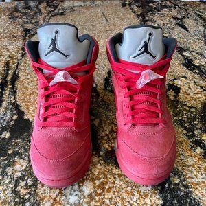 Air Jordan 5 Retro Red Suede